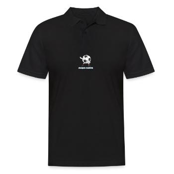 Big brother Dabbing football - Men's Polo Shirt - black - Front - Kai (181cm)
