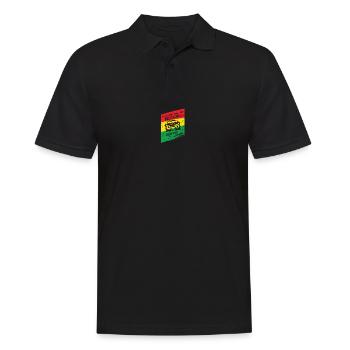 It's a good time for Reggae I Rasta music fan - Men's Polo Shirt - black - Front - Kai (181cm)