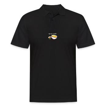 You Maki Miso Happy Sushi - Men's Polo Shirt - black - Front - Kai (181cm)