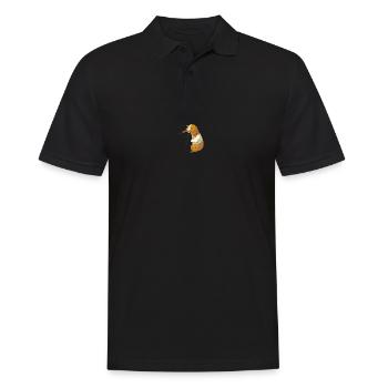 Cochon d'Inde amoureux des animaux de compagnie - Polo Homme - noir - Devant - Kai (181cm)