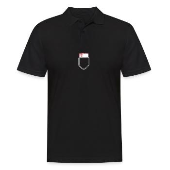Poker Ass Lustig Vorteil Verstecken Spiel Geschenk - Men's Polo Shirt - black - Front - Kai (181cm)