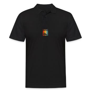 Vintage Offroad - 4x4 | Rétro - Polo Homme - noir - Devant - Kai (181cm)