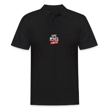 Hen party Bachelor party - Men's Polo Shirt - black - Front - Kai (181cm)