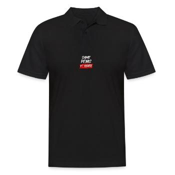 Hen party Bachelor party - Men's Polo Shirt - black - Front - Kai (181cm)