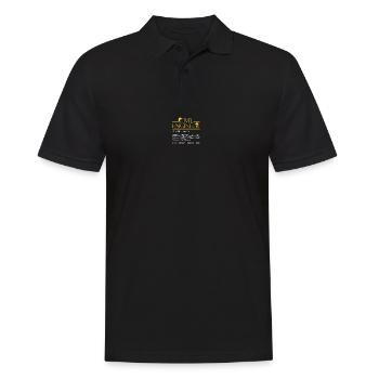 Ingénieur civil Ingénieur Métier Études Proverbe - Polo Homme - noir - Devant - Kai (181cm)