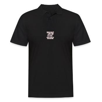 Wenn du das Tier erraten kannst - Schlafen - Männer Poloshirt - Schwarz - Vorne - Kai (181cm)