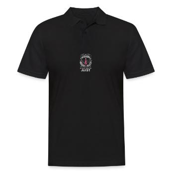 Juist Insel Urlaub Souvenir - Männer Poloshirt - Schwarz - Vorne - Kai (181cm)