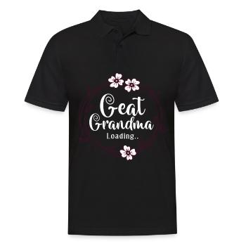 Arrière-grand-mère Grand-mère Arrière-grands-parents Grand-mère - Polo Homme - noir - Devant - Kai (181cm)