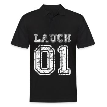 Fitness Lauch n ° 01 Formation Vegan - Polo Homme - noir - Devant - Kai (181cm)