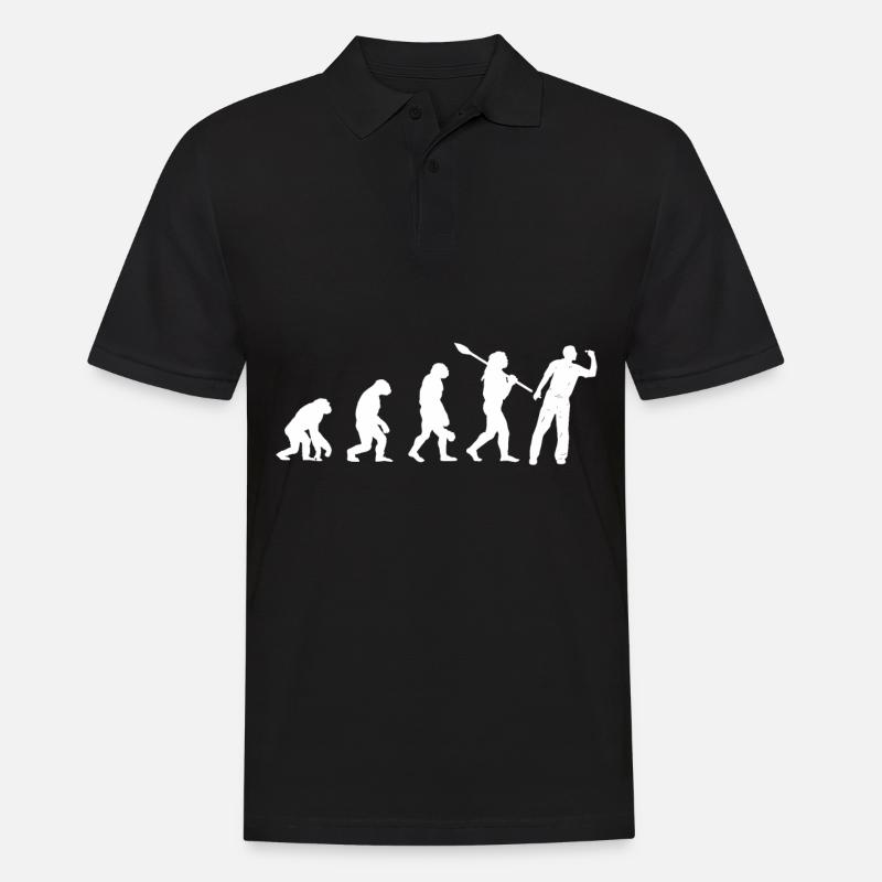 Fléchettes Evolution Fléchettes Fléchettes - Polo Homme - noir