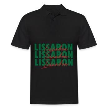 Lisbonne Europe Portugal portugais - Polo Homme - noir - Devant - Kai (181cm)