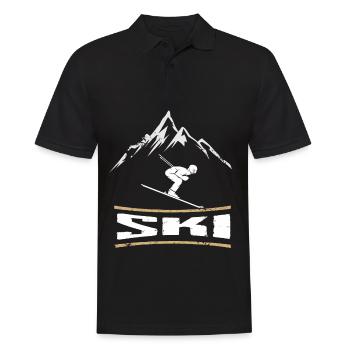 Ski Sports d’hiver Montagne Ski - Polo Homme - noir - Devant - Kai (181cm)