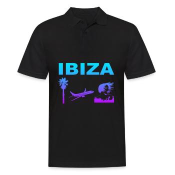 Ambiance d’Ibiza - Polo Homme - noir - Devant - Kai (181cm)