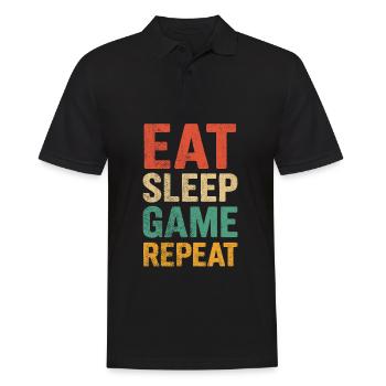 Manger Dormir Pari - Polo Homme - noir - Devant - Kai (181cm)