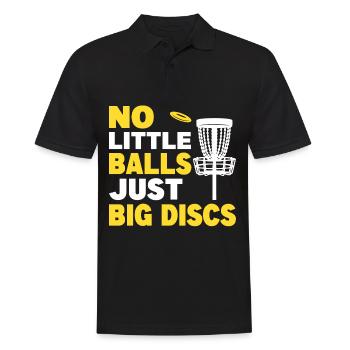 Disc Golf Frisbee Golf pour hommes et femmes - Polo Homme - noir - Devant - Kai (181cm)
