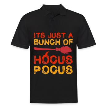 It's just a bunch of hocus-pocus costumes - Men's Polo Shirt - black - Front - Kai (181cm)