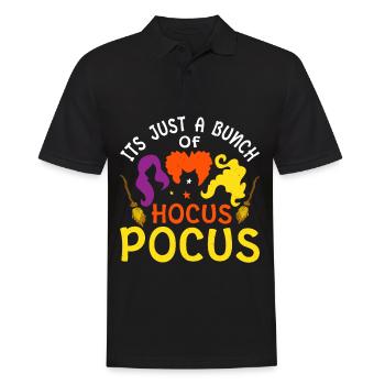 It's just a bunch of hocus-pocus costumes - Men's Polo Shirt - black - Front - Kai (181cm)