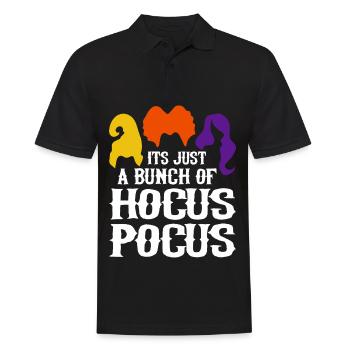 It's just a bunch of hocus-pocus costumes - Men's Polo Shirt - black - Front - Kai (181cm)