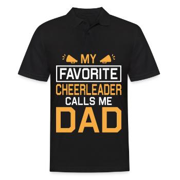 Cheerleader Cheerleading Gymnastique Danseuse - Polo Homme - noir - Devant - Kai (181cm)