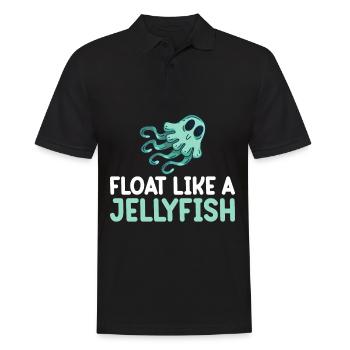 Méduses Méduses Ocean Sea Life Motif - Polo Homme - noir - Devant - Kai (181cm)