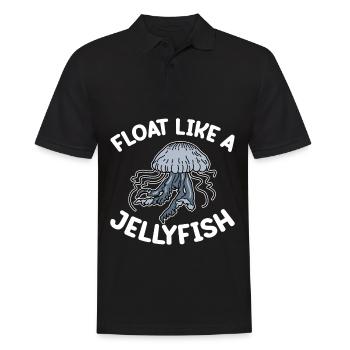 Méduses Méduses Ocean Sea Life Motif - Polo Homme - noir - Devant - Kai (181cm)