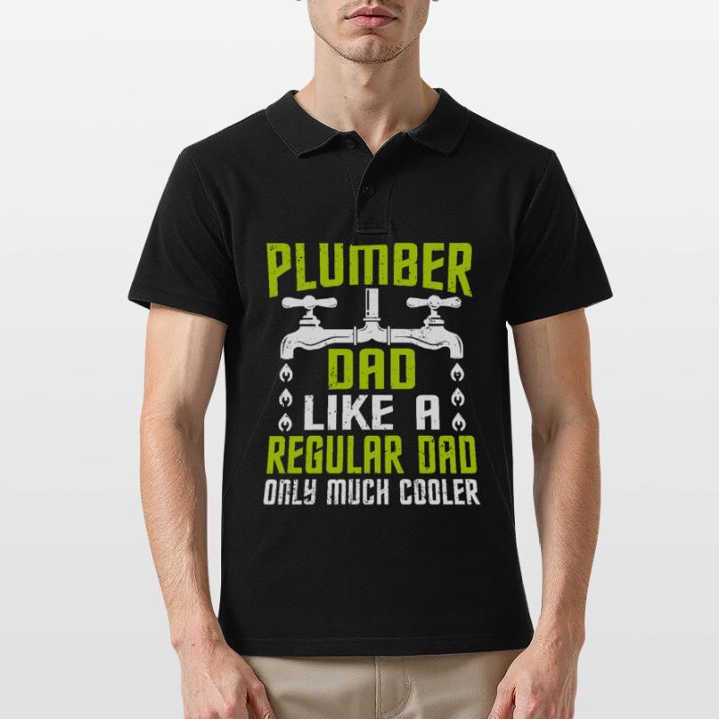 Pipe fitters, plumbers, shell layers, construction workers Men's Polo Shirt