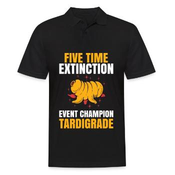Microbiologie - Biologiste cadeau tardigrades - Polo Homme - noir - Devant - Kai (181cm)