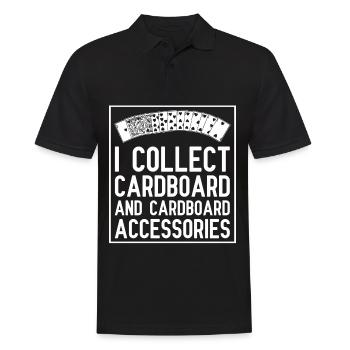 Kartenspiel Kartenspieler Pokern - Männer Poloshirt - Schwarz - Vorne - Kai (181cm)