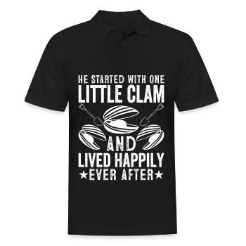Discover the joy of shell digging with - Men's Polo Shirt - black - Front - Kai (181cm)
