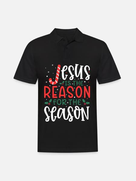 Weihnachten Weihnachts Elfen - Männer Poloshirt - Schwarz