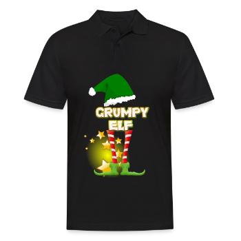 Weihnachten Weihnachten Weihnachten Weihnachten - Männer Poloshirt - Schwarz - Vorne - Kai (181cm)