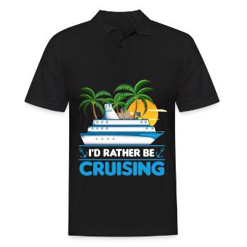 Croisière - Polo Homme - noir - Devant - Kai (181cm)