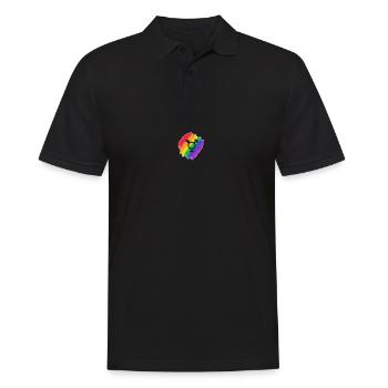 bi sexuel - Polo Homme - noir - Devant - Kai (181cm)