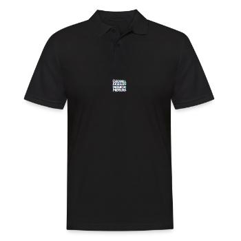 Informatiker Programmierer Computer Cloud Internet - Männer Poloshirt - Schwarz - Vorne - Kai (181cm)