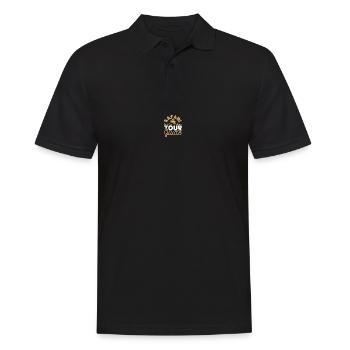 Safari Guide Afrique Safari Vacances - Polo Homme - noir - Devant - Kai (181cm)
