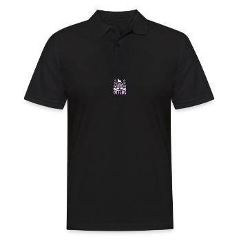 Otter Outfit Sea Otter Lovers - Men's Polo Shirt - black - Front - Kai (181cm)