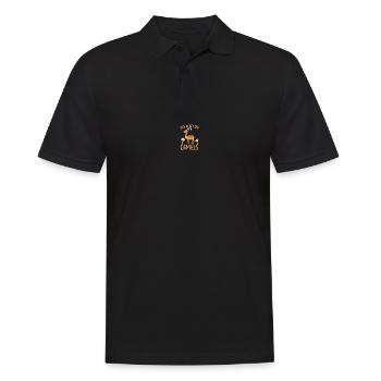 Accessoires pour animaux de chameau pour amoureux du chameau - Polo Homme - noir - Devant - Kai (181cm)