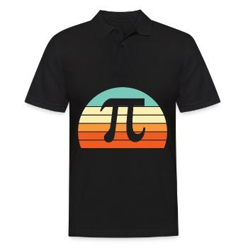 Lustig Mathematik Spruch Mathelehrer Mathesprüche - Männer Poloshirt - Schwarz - Vorne - Kai (181cm)