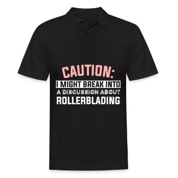 ATTENTION: JE POURRAIS ENTRER DANS UNE DISCUSSION SUR RO - Polo Homme - noir - Devant - Kai (181cm)