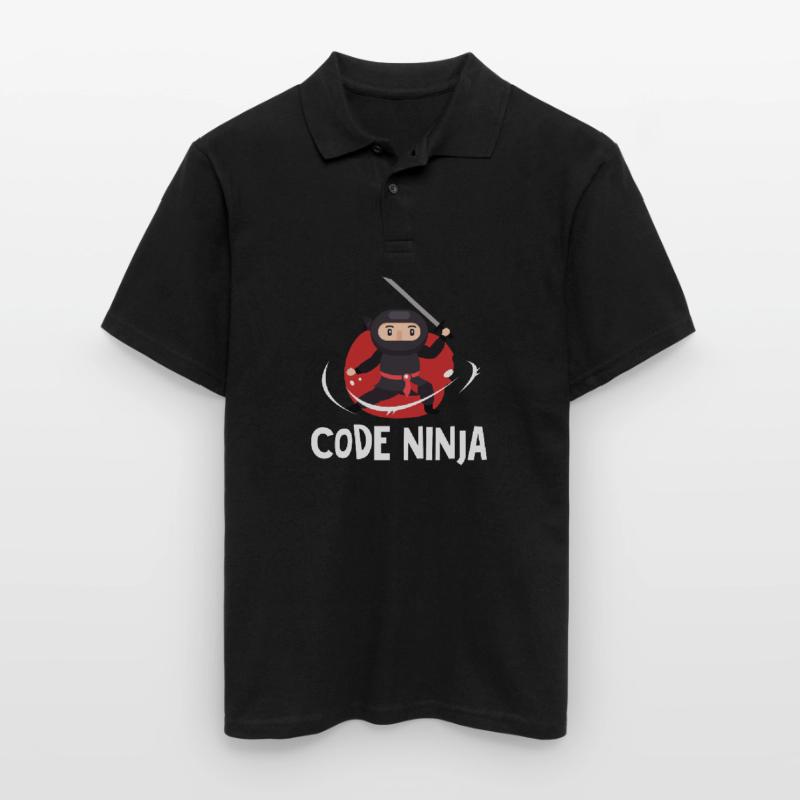 Programmation code ninja Polo Homme