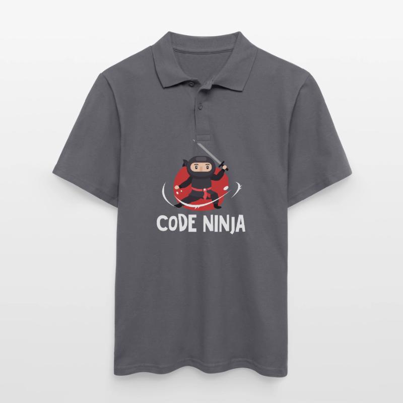Code ninja programming Men's Polo Shirt
