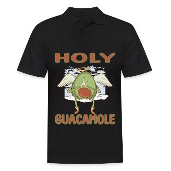 Holy Guacomole Liebhaber Avocado - Männer Poloshirt - Schwarz - Vorne - Kai (181cm)
