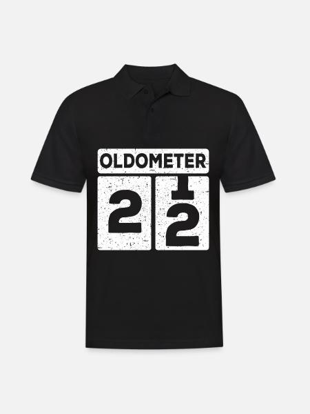 22ter Geburtstag 22 Jahre Lustiges 22 Geburtstag - Männer Poloshirt - Schwarz