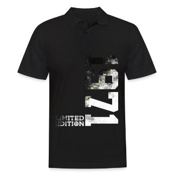 55E ANNIVERSAIRE ÉDITION LIMITÉE 1971 - Polo Homme - noir - Devant - Kai (181cm)