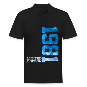 45E ANNIVERSAIRE ÉDITION LIMITÉE 1981 - Polo Homme - noir - Devant - Kai (181cm)