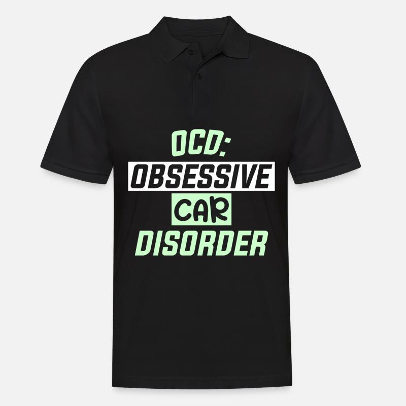 OCD - Men's Polo Shirt - black