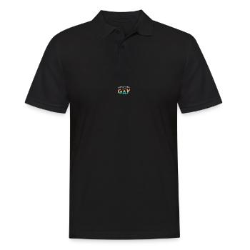 Homophobia Is Gay Schwule LGBT Pride Gay Rainbow - Männer Poloshirt - Schwarz - Vorne - Kai (181cm)