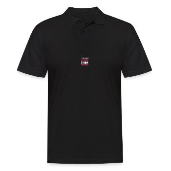Elektriker Strom Elektrizität Elektrotechnik - Männer Poloshirt - Schwarz - Vorne - Kai (181cm)