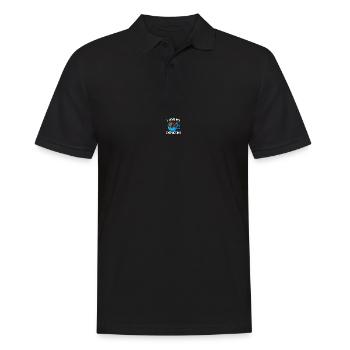 Catpuccino Kawaii Katze Kaffee Anime Otaku - Männer Poloshirt - Schwarz - Vorne - Kai (181cm)