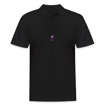 LGBT Chibi Anime Kawaii Otaku - Männer Poloshirt - Schwarz - Vorne - Kai (181cm)